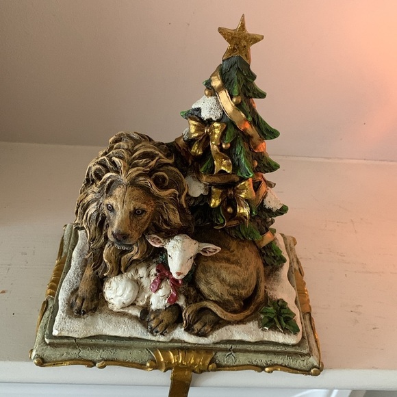 Christmas home decor Lion sheep 🦁 Christopher Radko Walt Disney theme parks - Picture 2 of 13